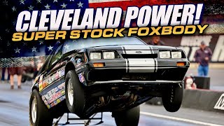 351 Cleveland Super Stock Foxbody Mustang goes WheelsUp!!!