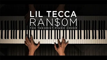 Lil Tecca - Ransom | The Theorist Piano Cover (w/ Lyrics)