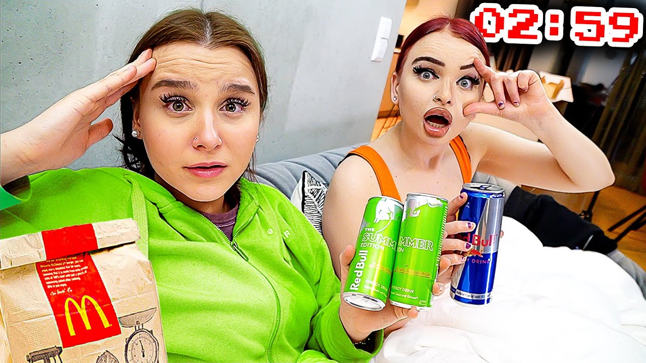 WIR MACHEN DIE NACHT DURCH ! 🤫🌙 (Depris schieben & Essen) - Celina