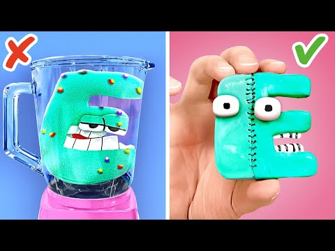 Save the Alphabet Lore 😱 Best DIY Crafts From Trash Can