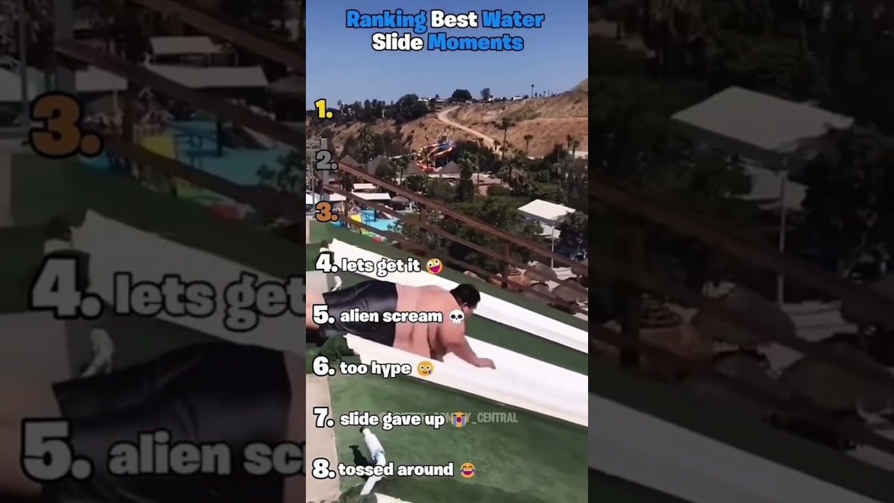 Ranking the best water slide moments 