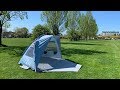 Easthills Outdoors Easy Up Instant Shader Enhanced XL Beach Tent with Double Silver Coating Review