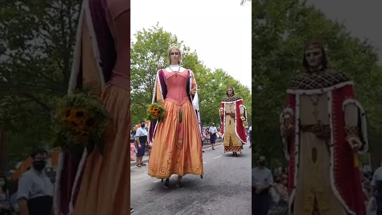 Amparito Roca gegants de Vilafranca del Penedès