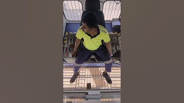 RTG Crane Operation #containeryard #craneoperator #gantrycrane