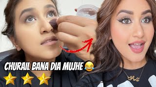 I went to the worst makeup artist in Dubai😭 || 3 star beauty salon #alizehjamali