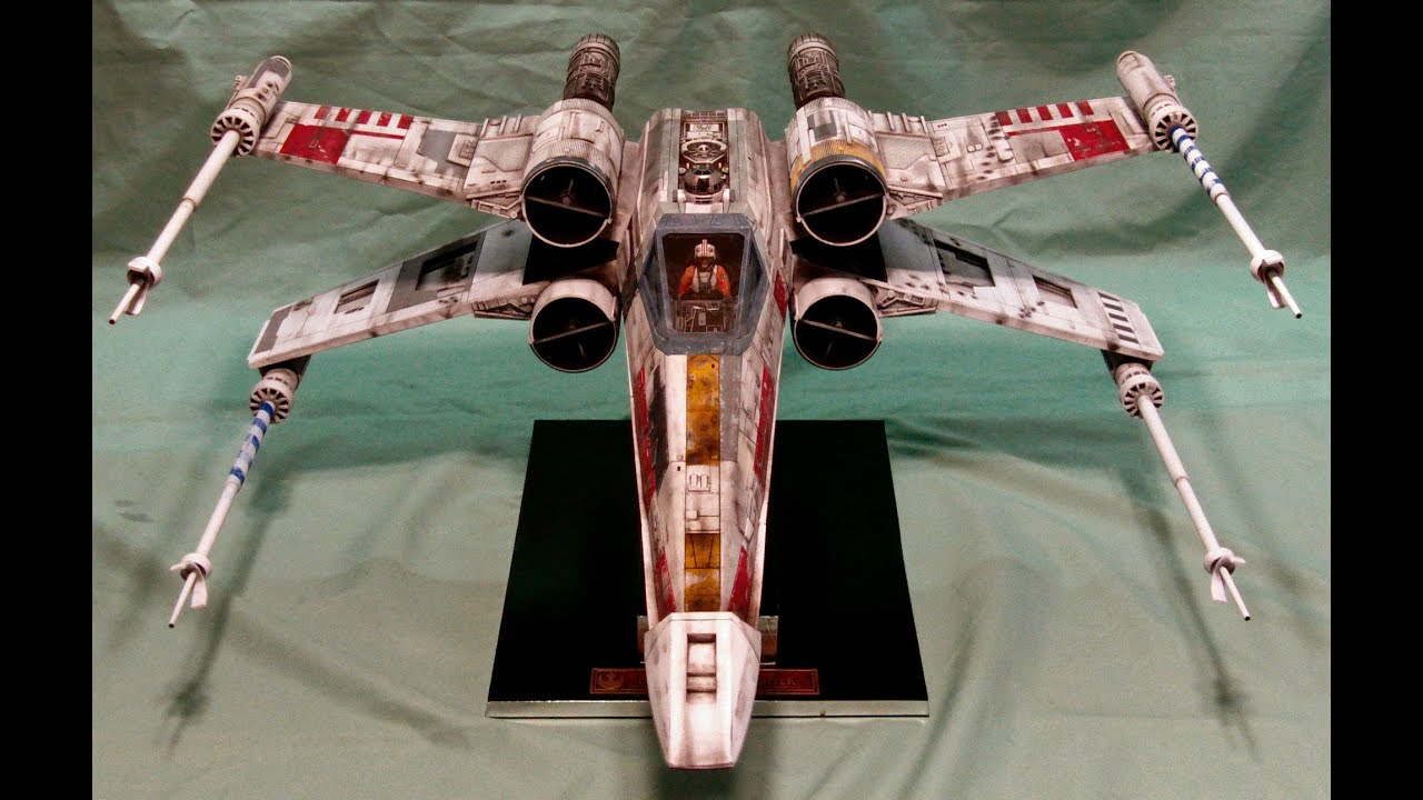 DeAgostini XWing Completed Build Final Vid YouTube