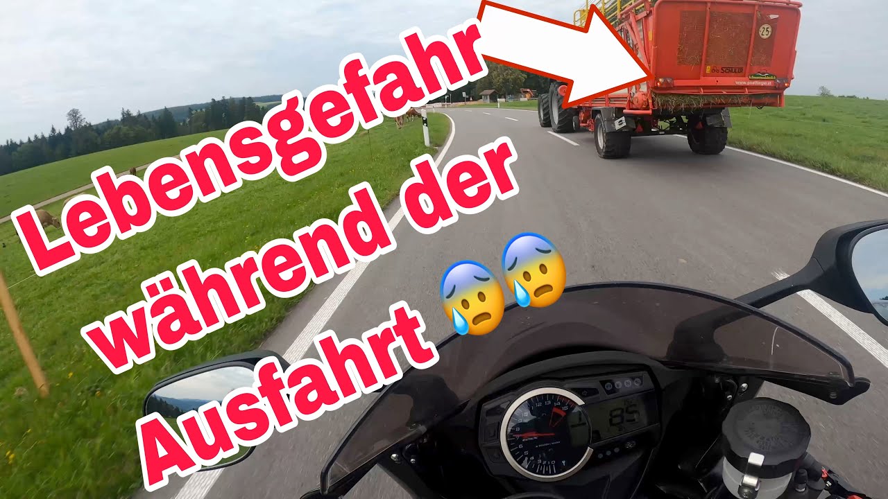 Sie Haben Bisher Nur Solo Motorräder Gefahren Die schönste Motorradstrecke wird zur echten Gefahr #motovlog #motorrad