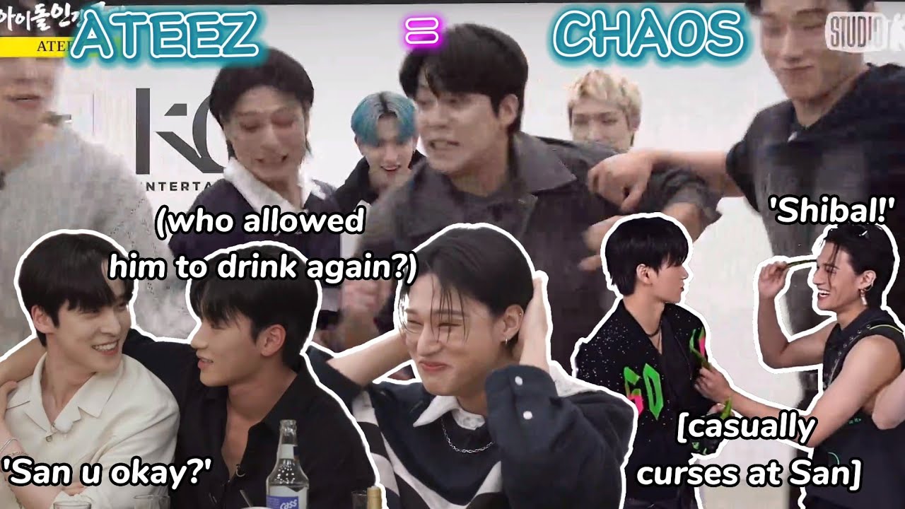 ATEEZ cameback with 'BOUNCY' and with the chaos as well