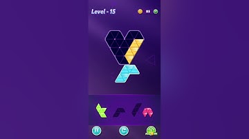 BLOCK TRIANGLE PUZZLE🔔  Level 15-  LevelUp, PlayGame, AllLevels, IOS, Update.