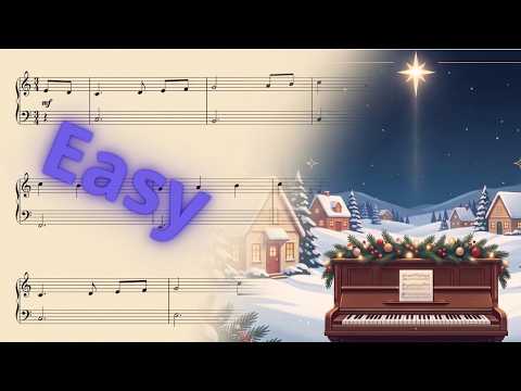 The First Noel — Easy Piano Sheet Music | Beginner Christmas Carol