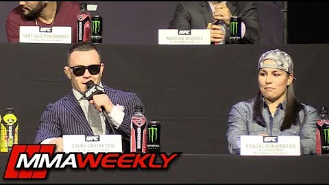 Raquel Pennington Wanted to Smack Colby Covington ...
