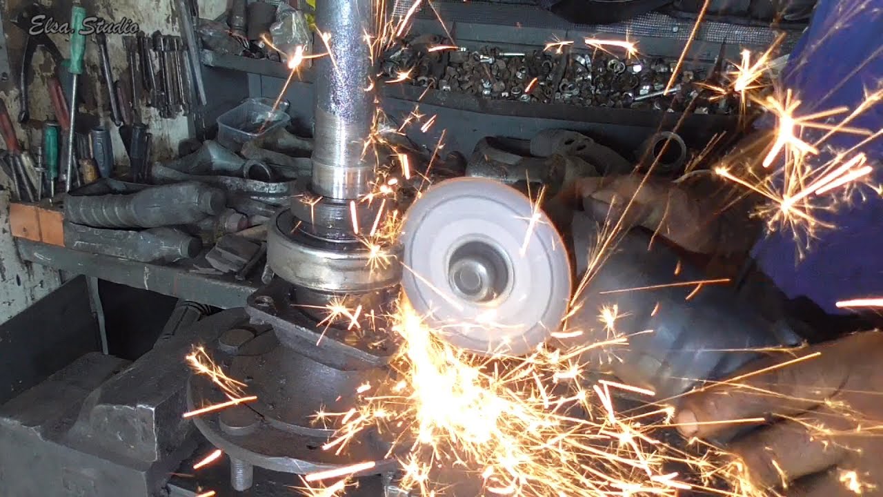 Замена подшипника полуоси ВАЗ 21213 Нива Тайга - YouTube