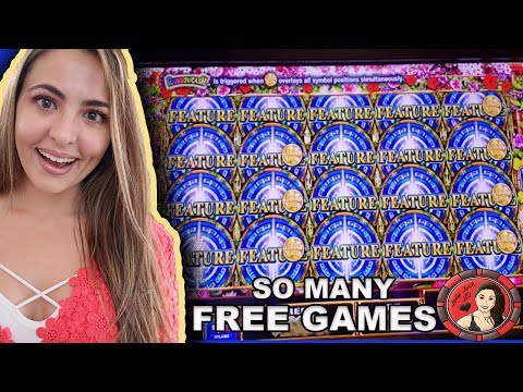 RARE Full Screen Max BET Win on Rainbow Cash Slot Machine!