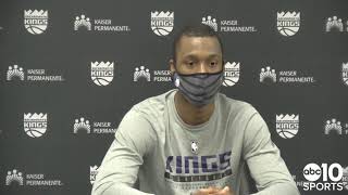 Sacramento Kings forward Harrison Barnes talks about the team's 106-103 win over the Phoenix Suns