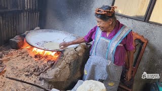 Tía Fide tiene 85 años vende sus tortillas pero en realidad no se da cuenta si hay ganancia alguna