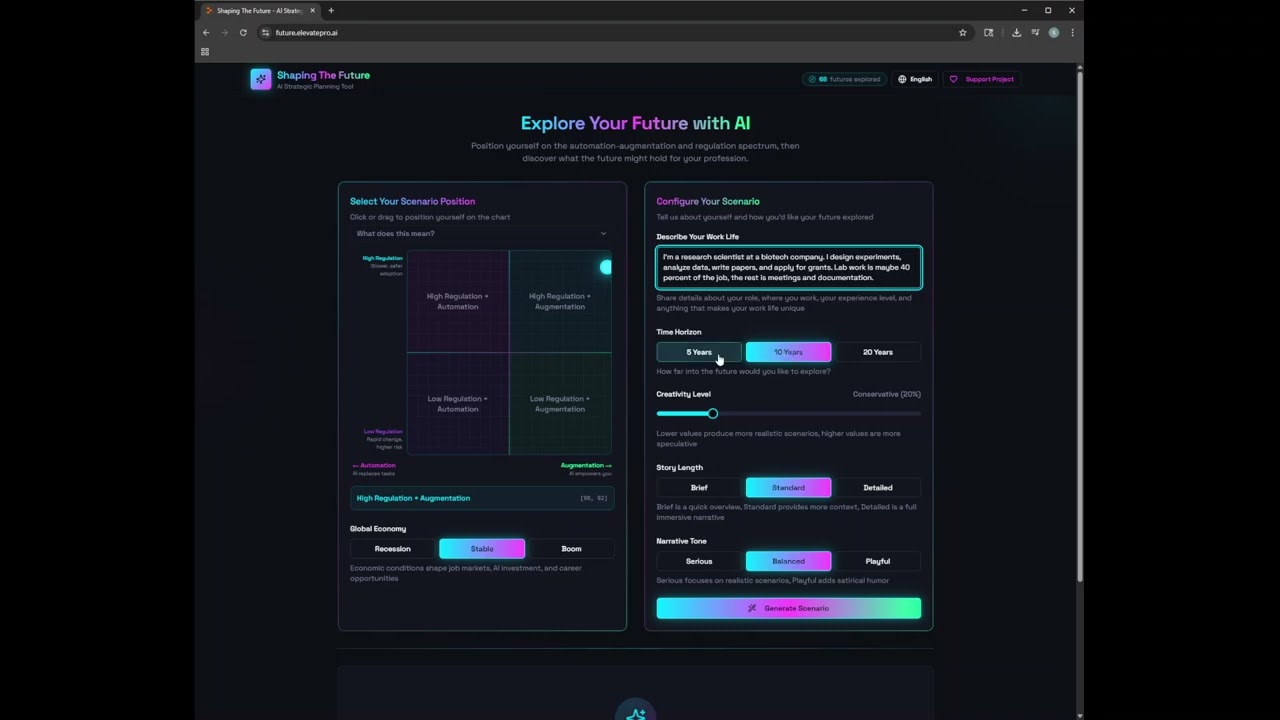 Shape The Future - AI Strategy Tool - Intro - EN