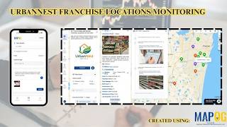 How To Map Monitor Franchise Locations In One View