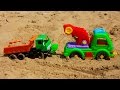 Машинки мультфильм - Мир машинок - 109 серия:  Самосвал, трактор. Развивающий мультик для детей.