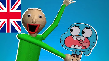 England My name is Baldi Gumball the basics in different languages