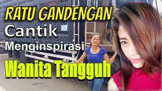 PERJUANGAN DRIVER WANITA TRUCK GANDENG MUATAN TEBU ! SOPIR CANTIK SITINJAU LAUIK Trucker girl