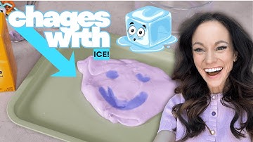 Color changing slime with Ice - Emily