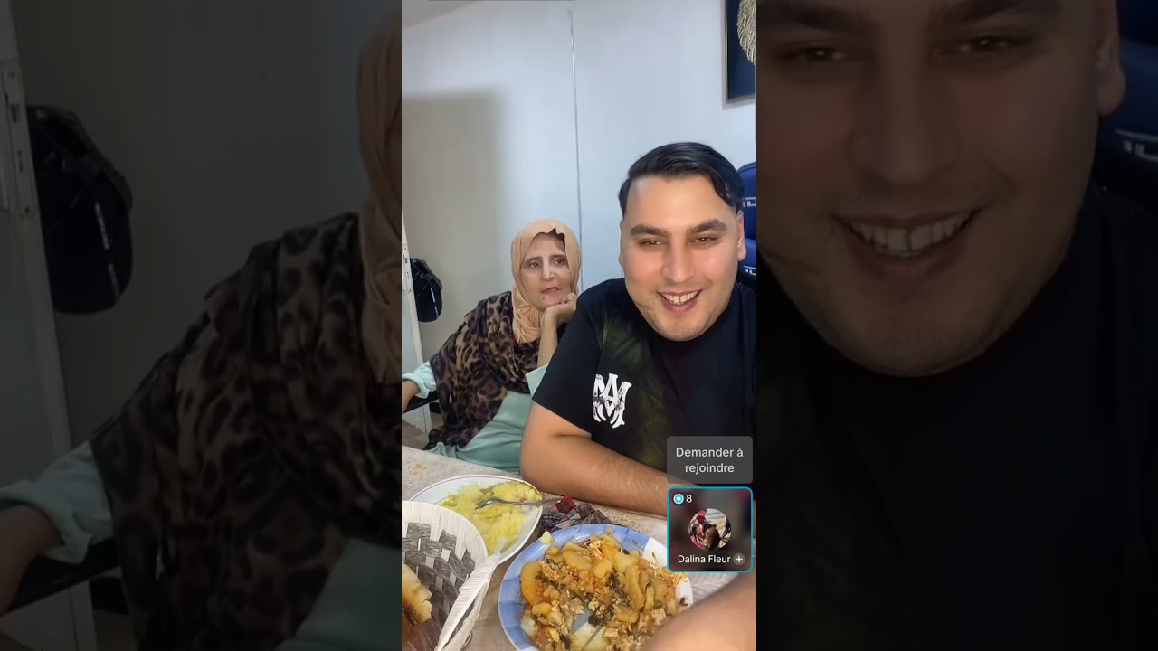 حسام لافوفو💕 و طاطا شهيرة🎀 ✨️لايف تيكتوك✨️ الجزء الثالث *قصرة مع ليزامي*