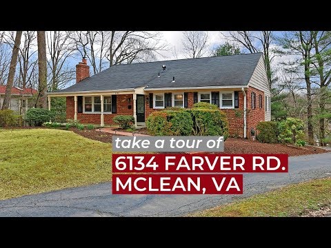 6134 Farver Rd., McLean, VA home video tour