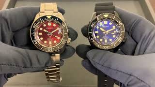 Which Seiko Seigaiha Inspired Special Edition (Red or Blue Dial?)