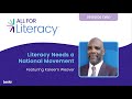Literacy Needs a National Movement