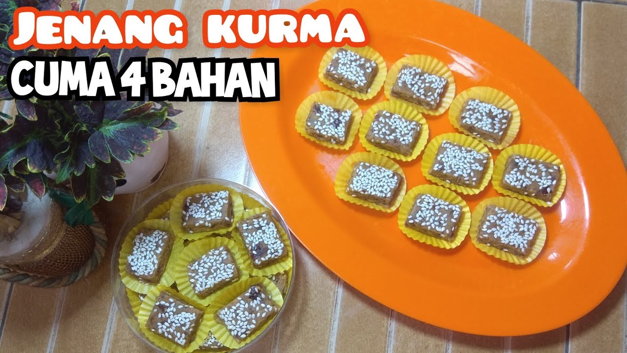 JENANG KURMA CUMA 4 BAHAN, COCOK BUAT CEMILAN/IDE USAHA