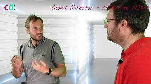 Service Provider - Cloud Director NSX-v to NSX-T - Introduction by Fabian and Matthias