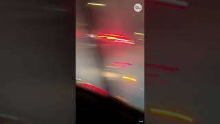 Waymo drives into fireworks. See the video.
