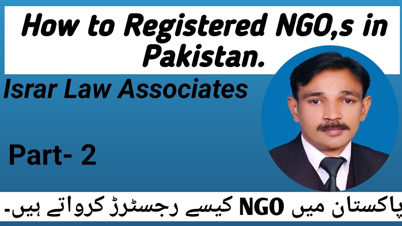 NGO Registration in Pakistan. Part-2