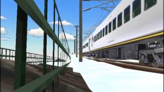 新VRM3★力行シリーズ38　885系白いかもめ7輌編成特急電車