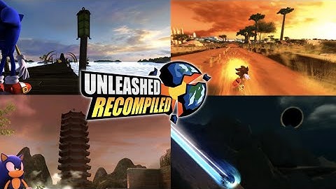 Sonic Unleashed  Alternative & Encore Lighting - a Stunning Visual Mod