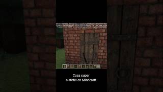 Casa aesthetic y rápida en Minecraft