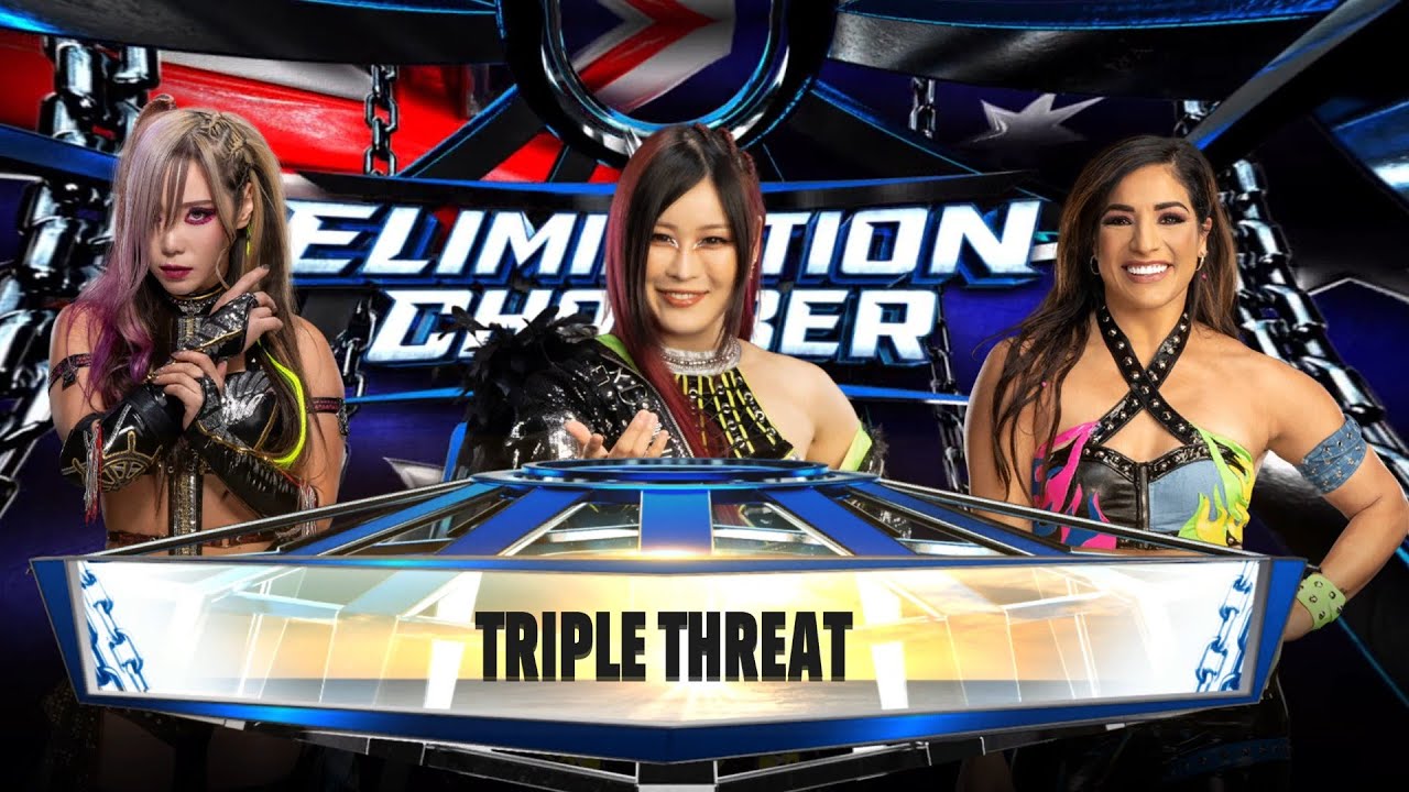 WWE FULL MATCH: Raquel Rodriguez vs IYO Sky vs Kairi Sane : ELIMINATION CHAMBER,Feb 25,2026(WWE2K26)