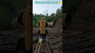 Survey Started surveying start vcclient constructionsite constructionproject fimap dimapur