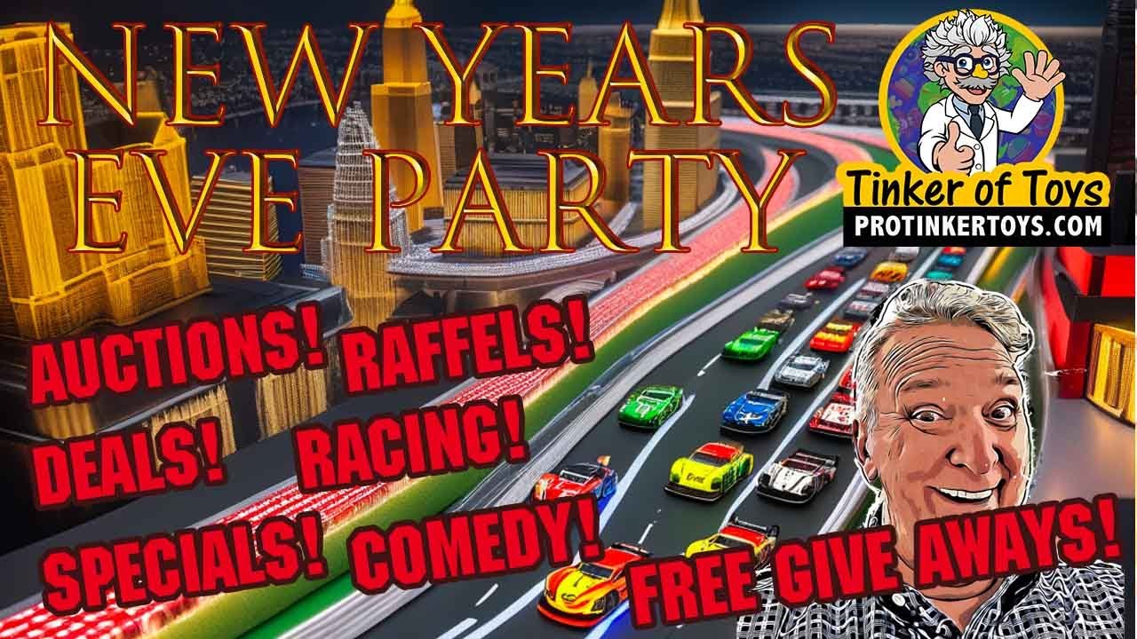 🎉 **Countdown to 2024 with ProTinkerToys AUCTION STREAM! 🚀🎊** YouTube