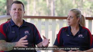 Steven & Stacey's Armour Elite Franchise Story | Elite Carpet Dry Cleaning