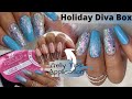 TRIPLE D HOLIDAY DIVA BOX| Unboxing and Gelly Tips Application