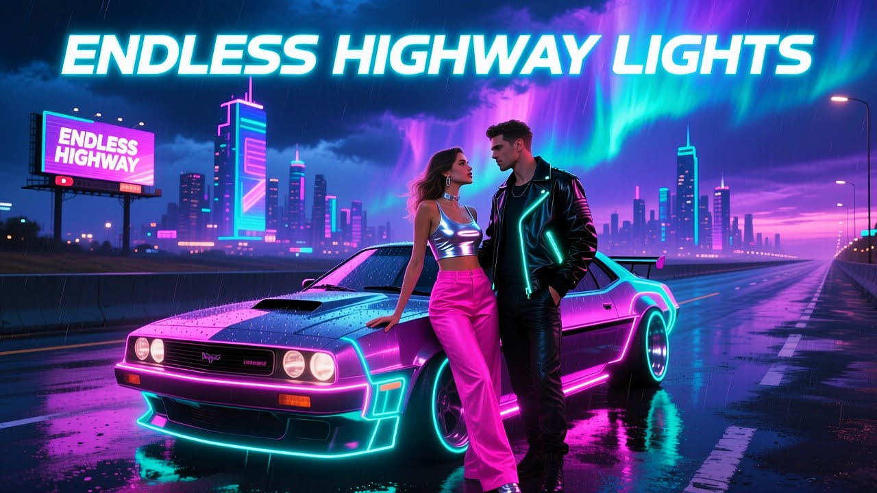 Endless Highway Lights | Nightwave Nexus Music | Synthwave music