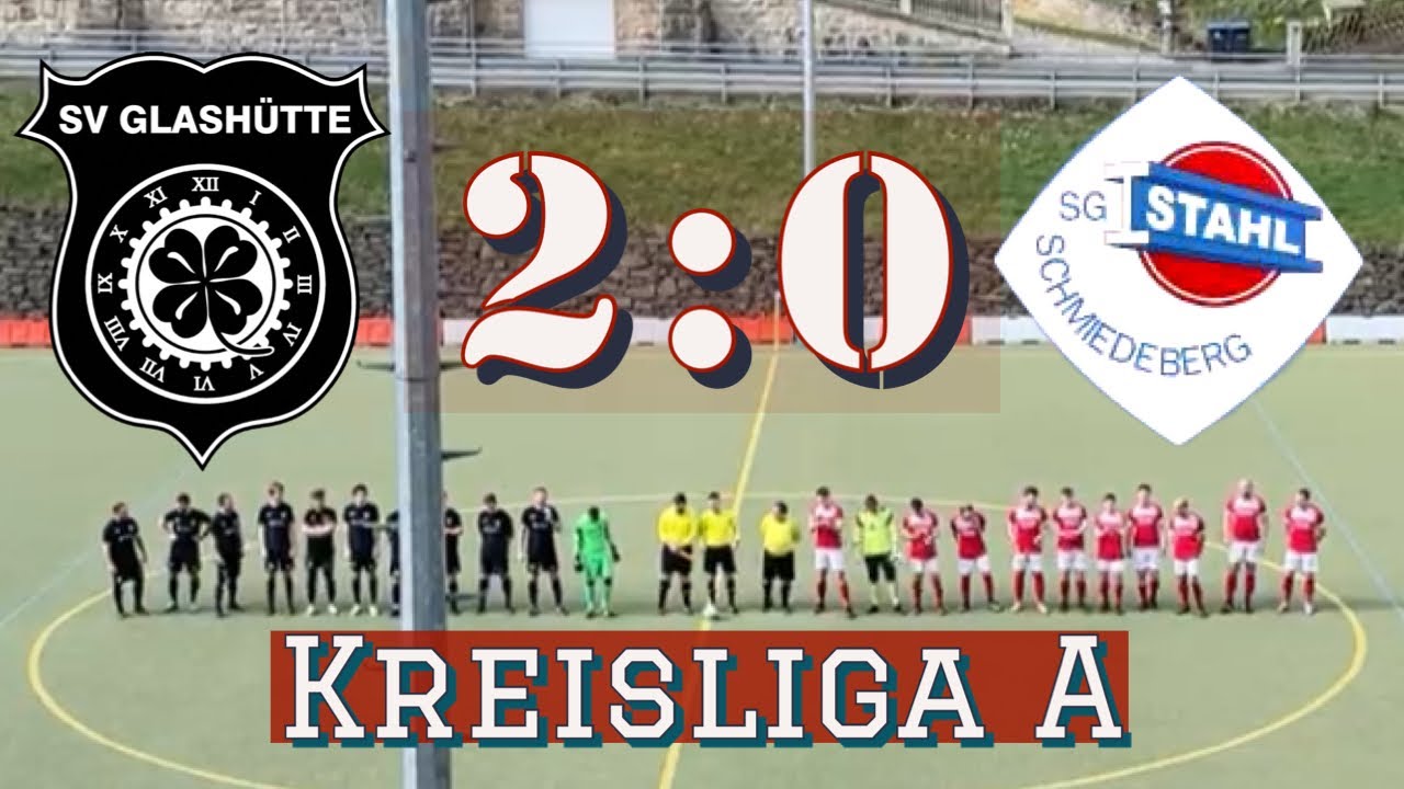 SV Glashütte vs. Stahl Schmiedeberg 🔥Kreisliga A ⚽️ 1.4.2023 | Ganzes Spiel 