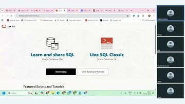 Data Analytics Course Batch105 SQL Training : Session 2