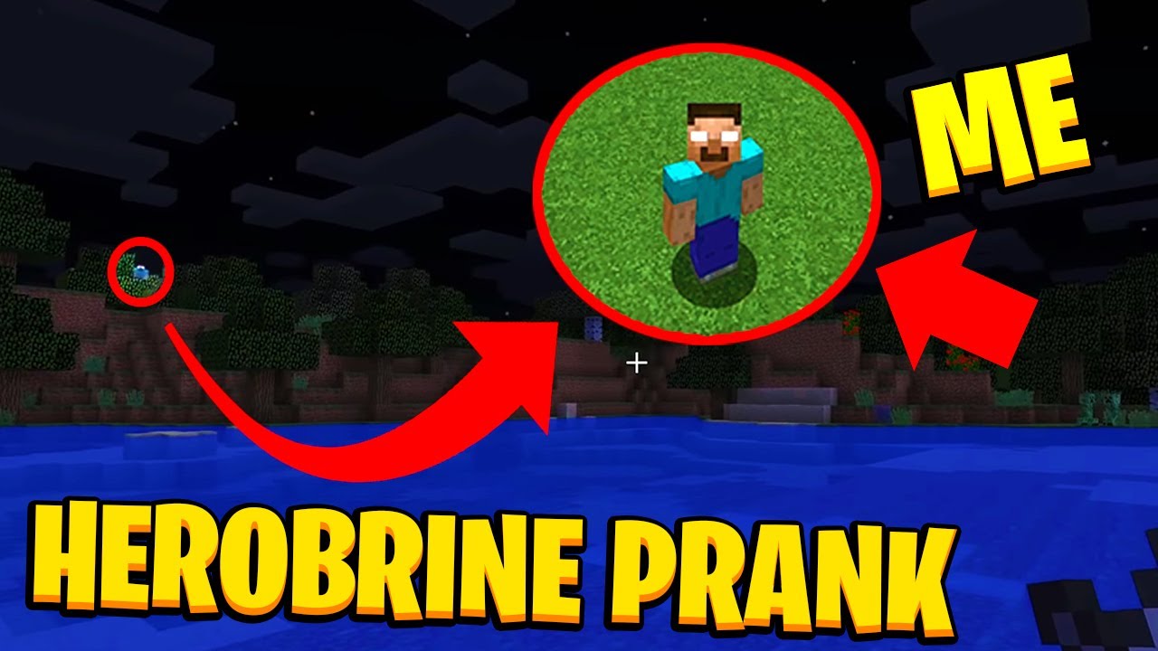 PRANKING Dark Corners and Vyntage as HEROBRINE!!!