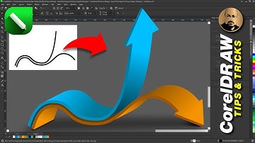 Turn Simple Lines into Jaw-Dropping 3D Design in CorelDRAW! 🔥