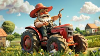 OLD MACDONALD HAD A FARM🚜🌞 Nursery Rhymes & Kids Songs