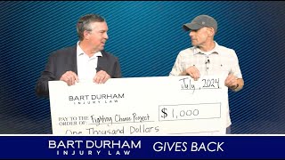 Bart Durham Injury Law - The BIG Give Back