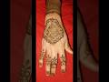 Elegant Back Hand Mehndi Design ✨ Simple Arabic Henna Art🌸