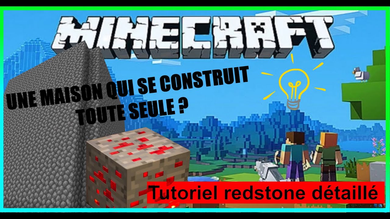 Comment Faire Une Maison Qui Se Construit Toute Seul Minecraft